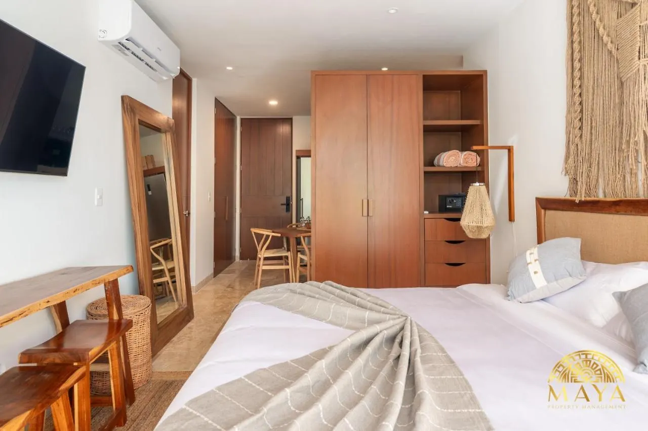 Nhoa 209A Lux 2Br Condo Pool View In Aldea Zama Tulum Mexico