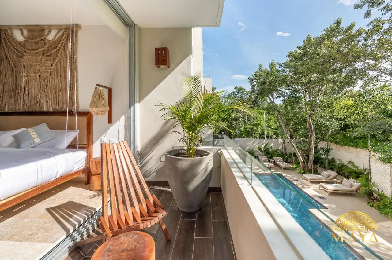 Holiday home Nhoa 209A Lux 2Br Condo Pool View In Aldea Zama Tulum