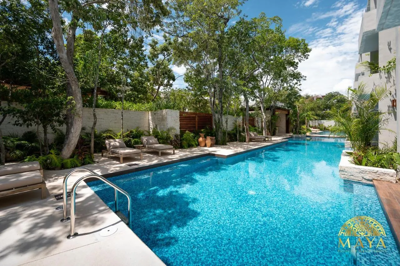 Holiday home Nhoa 209A Lux 2Br Condo Pool View In Aldea Zama Tulum Mexico