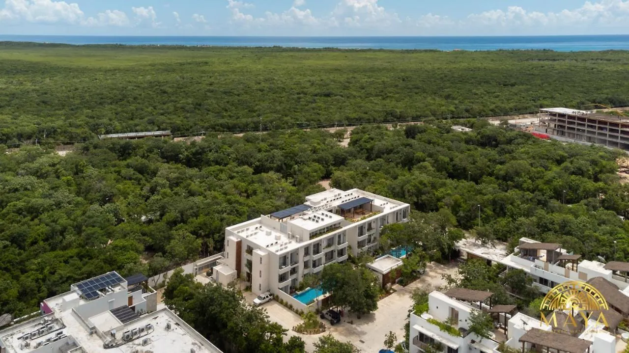 Nhoa 209A Lux 2Br Condo Pool View In Aldea Zama Tulum Holiday home