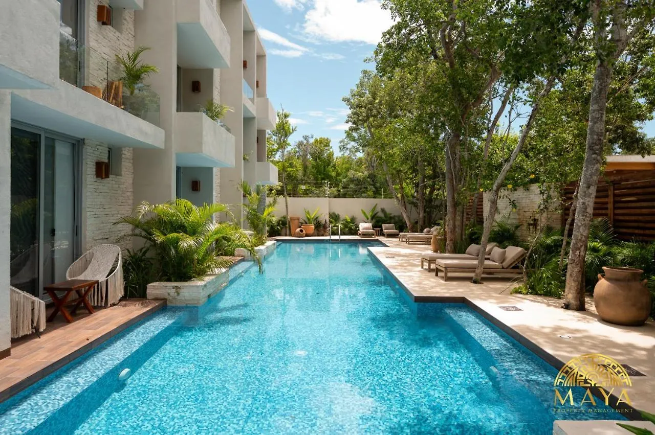 Nhoa 209A Lux 2Br Condo Pool View In Aldea Zama Tulum Mexico